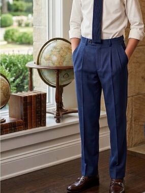 Ralph Lauren Boys Classic Navy Dress Pants size s